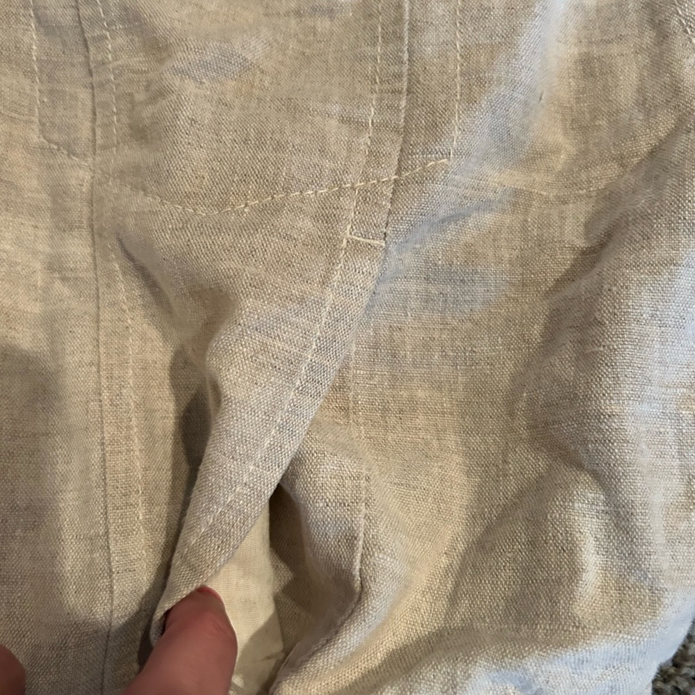 Vintage 1990’s Esprit Linen cropped Jacket - Picture 6 of 6